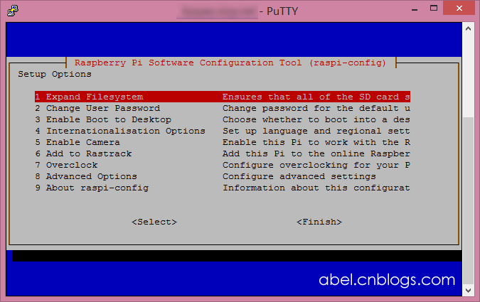 Raspberry Pi: 系统安装及配置(SSH、ROOT账号、扩张可用空间、软件源、IP)